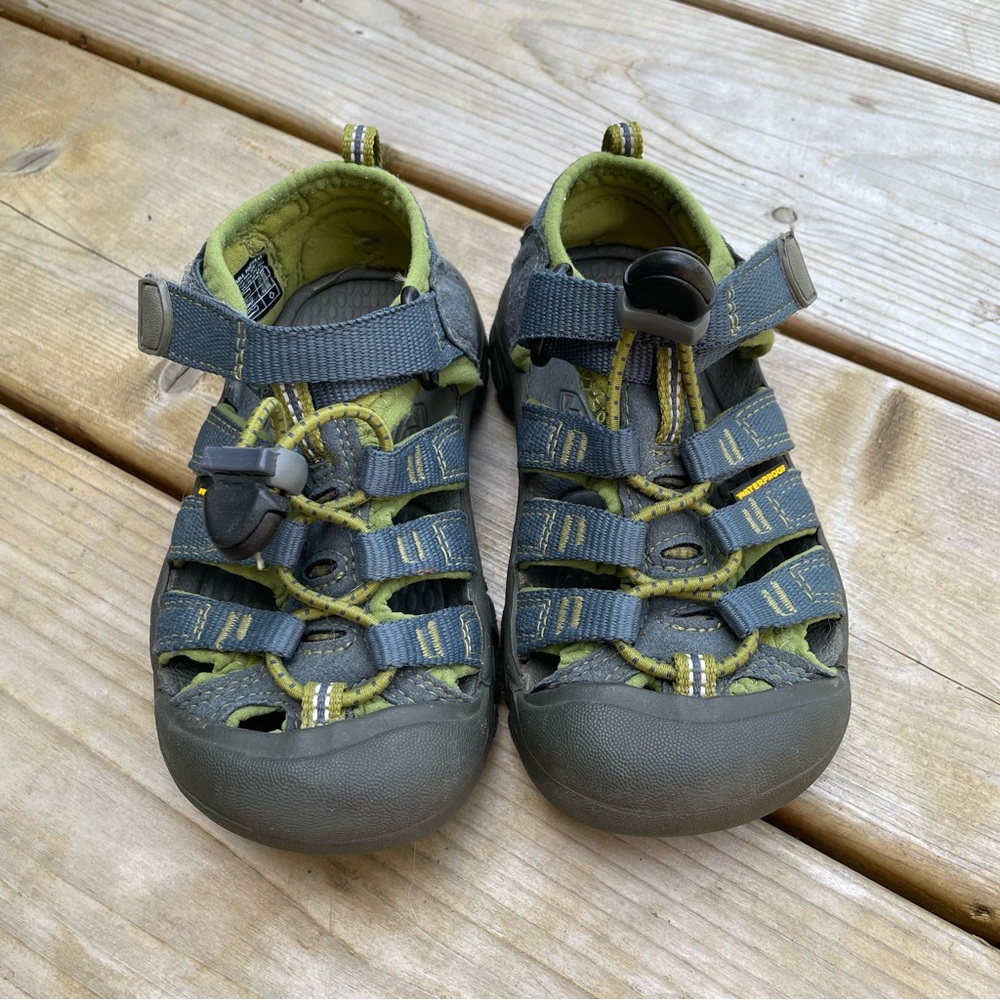 Keen Green and Gray Outdoor Sandals